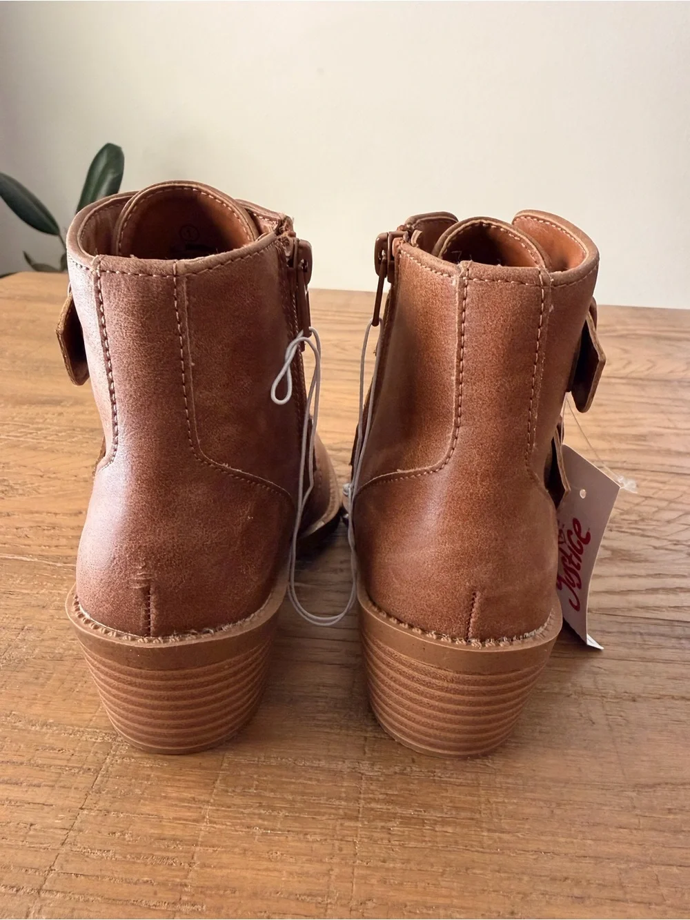 Justice Girl Buckle Boots